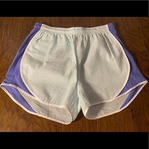 Lauren James seersucker shorts